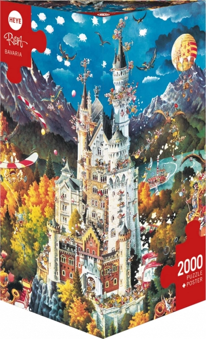 HEYE Puzzle Bayern 2000 Teile