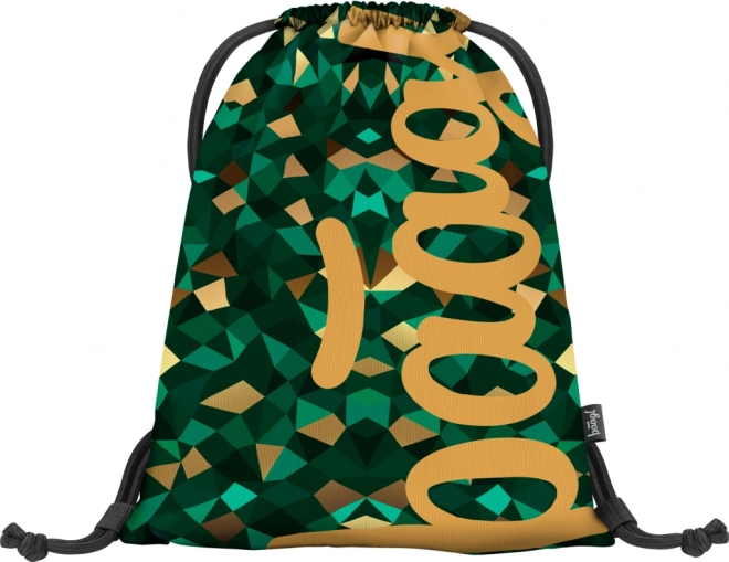 BAAGL 3-SET Skate Polygon: Rucksack, Federmäppchen, Beutel
