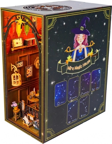 Buchstütze Hexenhaus von Mira