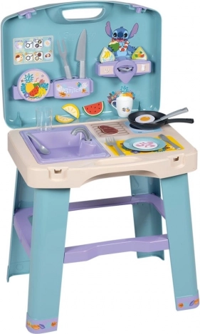 Mobile Kinderküche SMOBY STITCH – Küche im Koffer
