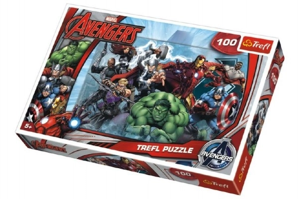 Puzzleteile 100 Stück - Angriff. Die Avengers