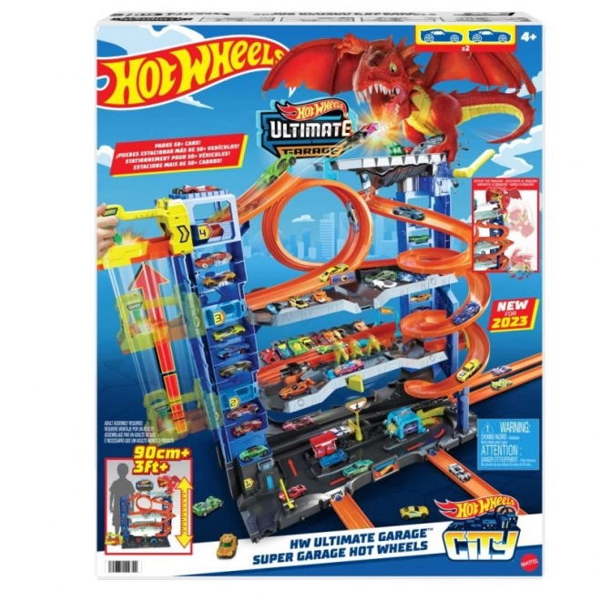 Mega Garage Drachenangriff Hot Wheels City