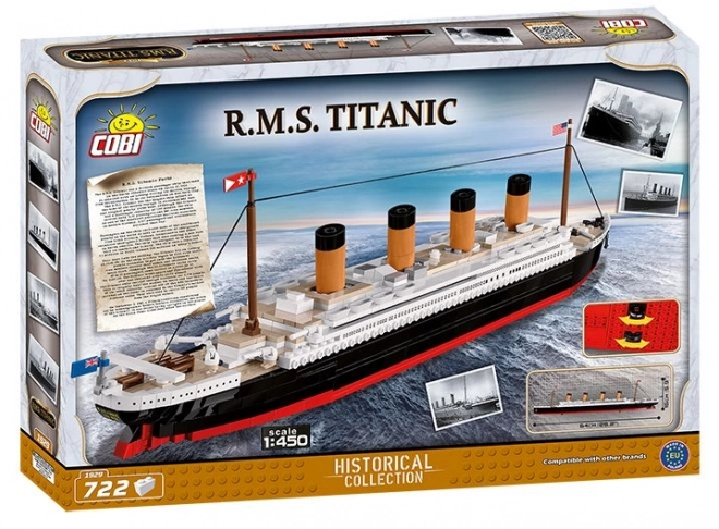 Modellbausatz Titanic im Maßstab 1:450