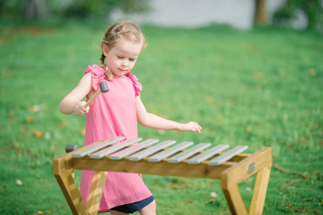 Klassisches World EDU Xylophon Großer Metallophon