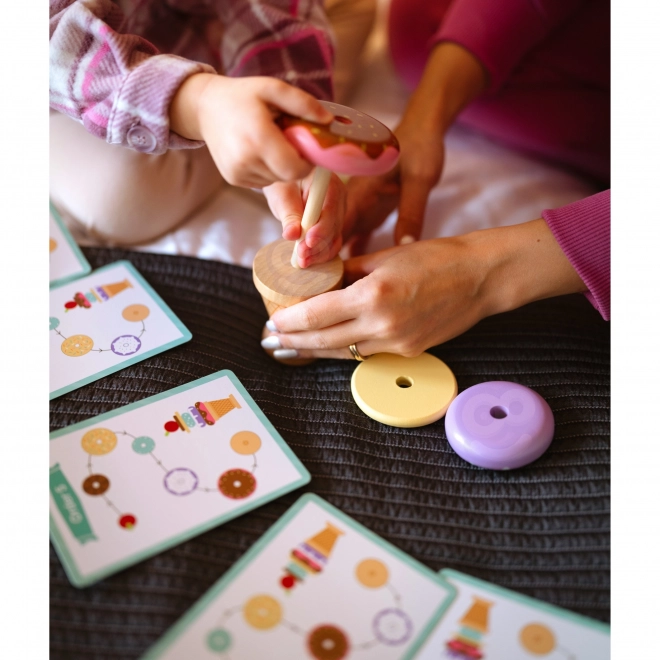 Woopie Green Montessori Eisdiele Holzspielzeug