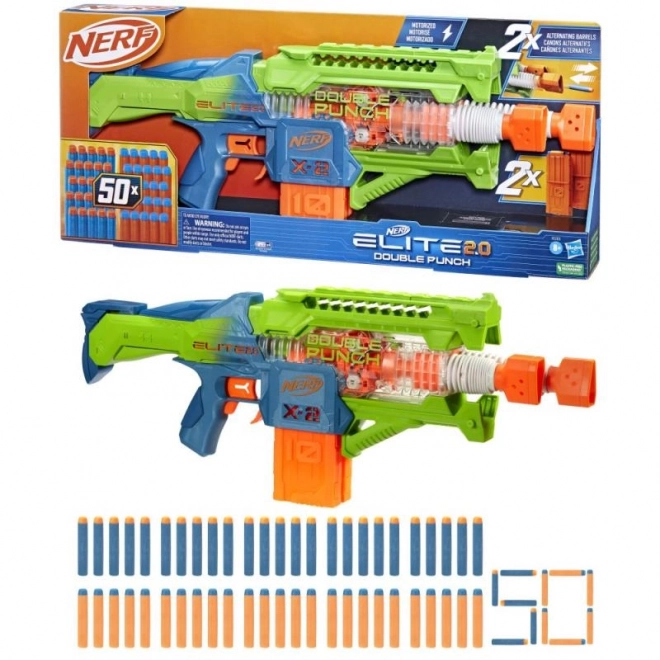 Nerf Elite 2.0 Double Punch Dartblaster