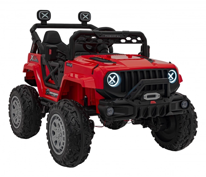 Elektrisches Kinderauto OFF ROAD Speed Rot