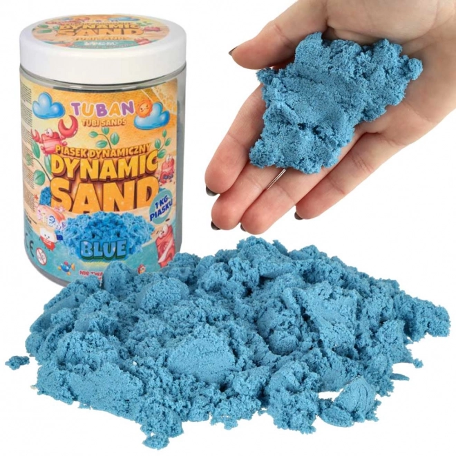 Dynamischer Spielsand Blau 1kg