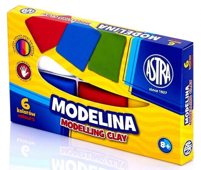 Astra Modelliermasse 6 Farben Set