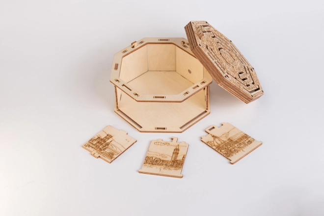 EscapeWelt 3D Holzpuzzle Geheimnis Box