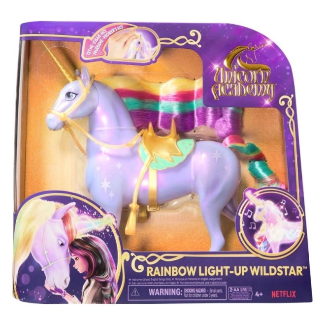 Leuchtender Einhorn Wildstar 24cm - UNICORN ACADEMY