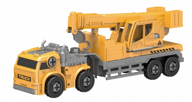 Transformer LKW Kran und Roboter
