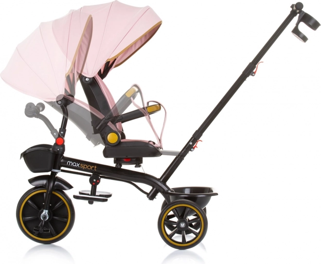 Chipolino Kinder-Dreirad Max Sport 2-in-1 Flamingo