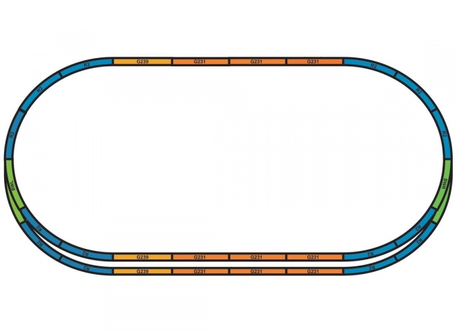 Piko Gleisbettung für Track Set A+E