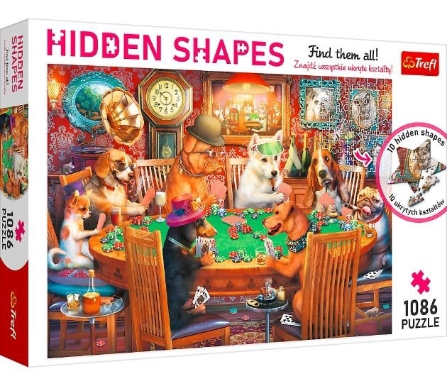 Trefl Puzzle Verborgene Formen: Spieleabend