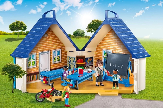 City Life Tragbare Schule Spielfiguren Set