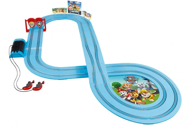 Erstes Rennbahn-Set PAW PATROL On the Double Chase Rubble