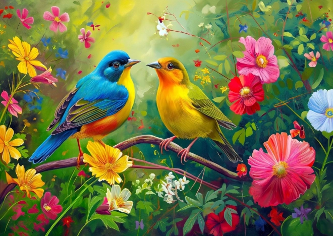 Puzzle Verliebtes Duo 1000 Teile