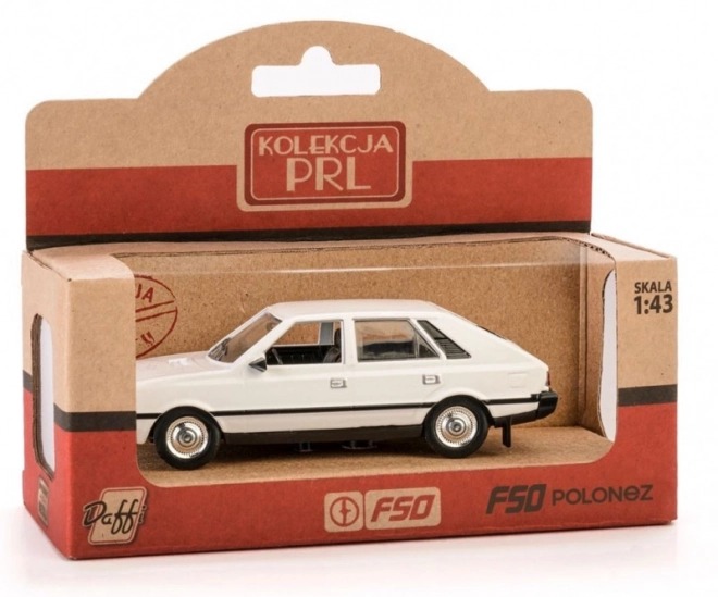 Sammlermodell FSO POLONEZ Weiß