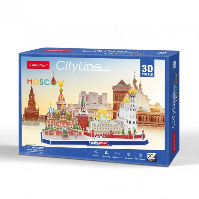 3D Puzzle Cityline Moskau