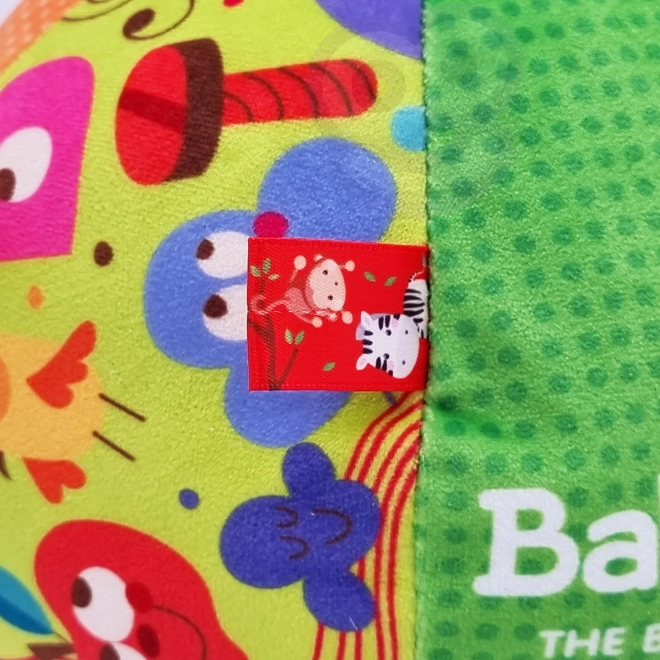 Weicher Ball für Babys mit Etiketten und Geräuschen