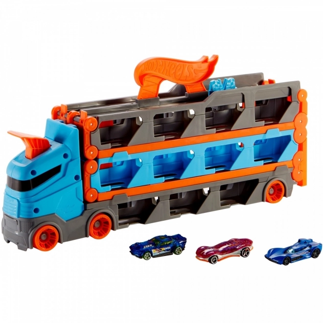 Hot Wheels 2-in-1 Renntransporter