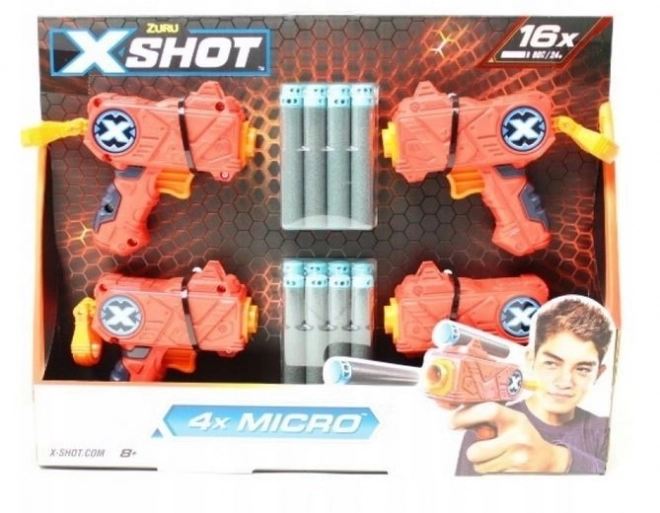 Excel Micro Blaster Set 4er-Pack