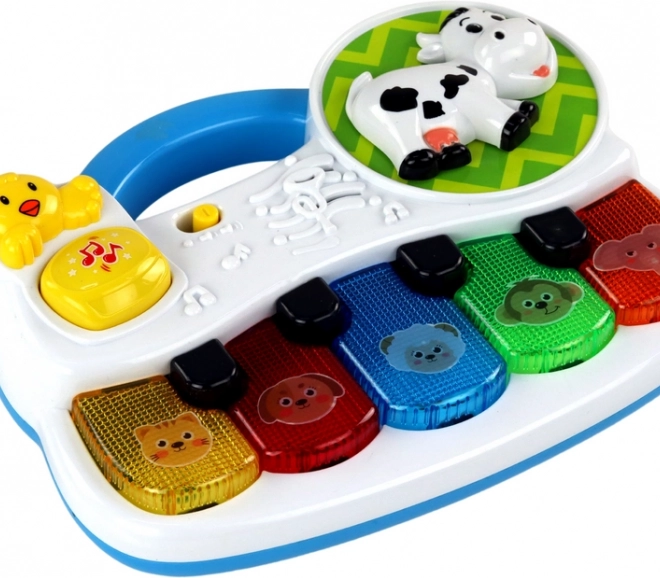 5 bunte Tiertasten