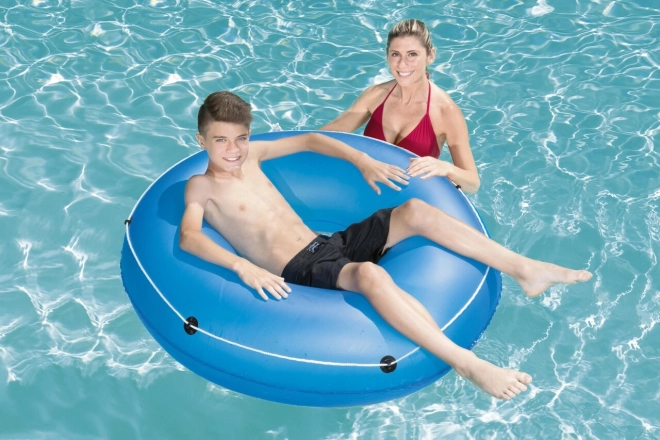 Aufblasbarer Schwimmring für Kinder ab 12 Jahren und Erwachsene Bestway Blau 119 cm