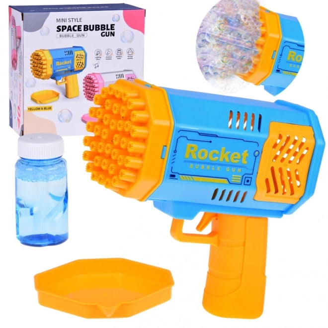 Seifenblasenpistole Set Licht + Flüssigkeit für Kinder ZA4976