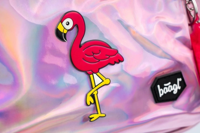 3D Wiederverwendbare Flamingo-Aufkleber von BAAGL