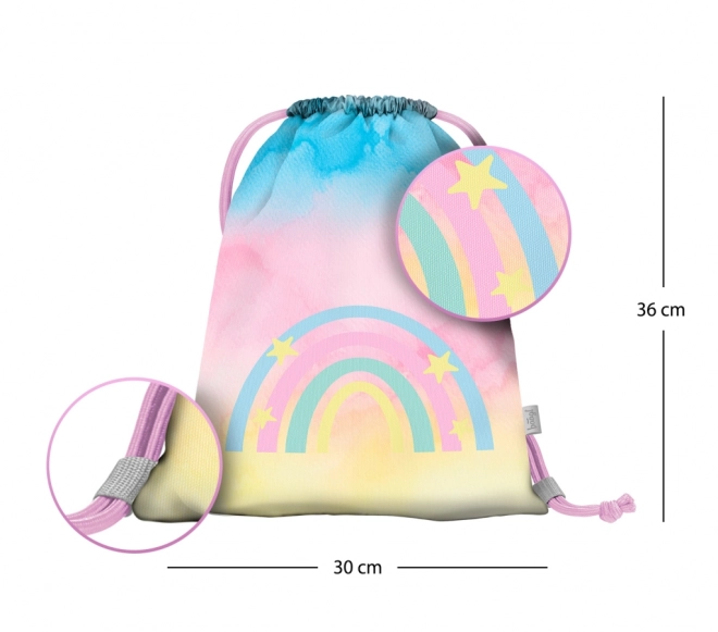 BAAGL Vorschulbeutel Regenbogen