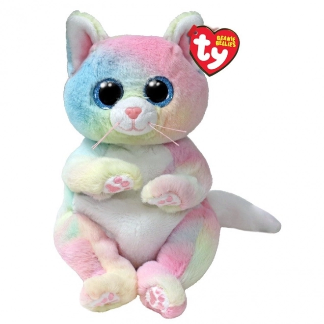 Plüsch Regenbogen Katze 15 cm
