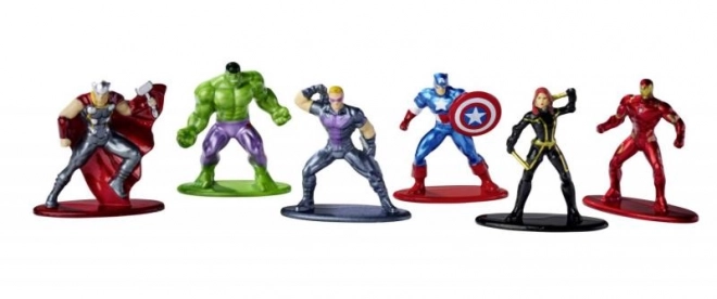 Avengers Metallfiguren 6er-Pack 4cm