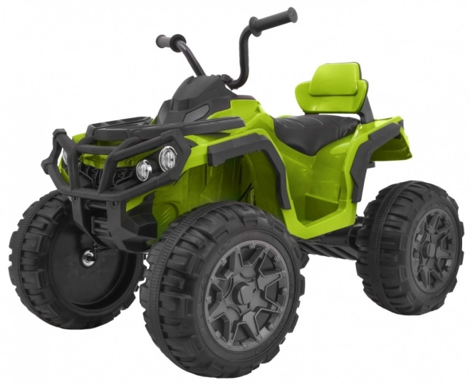 Quad ATV 2,4GHz mit Batterie für Kinder Grün + Fernbedienung + EVA Räder + Radio MP3 + Kostenloses Starten