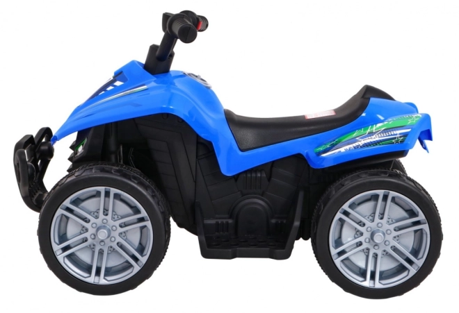 Quad Little Monster Elektrofahrzeug für Kinder Schwarz – blau