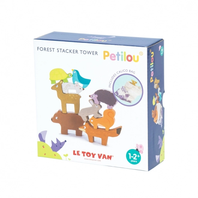 Le Toy Van Petilou Stapelturm Tiere