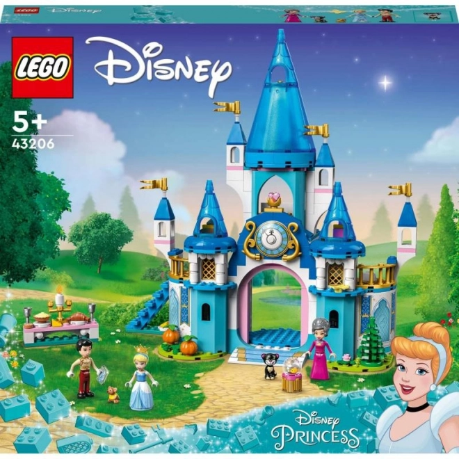 Cinderellas Schloss mit dem schönen Prinzen von LEGO Disney