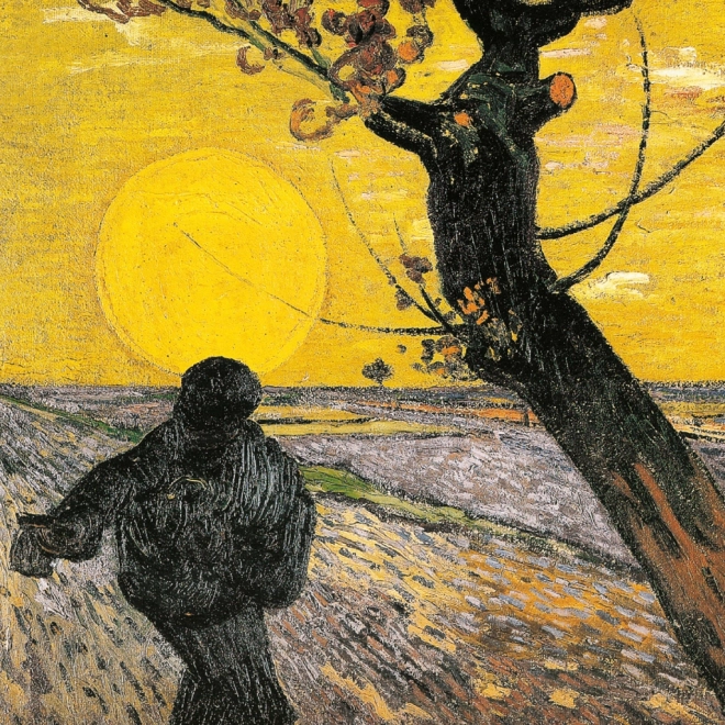 Notique Wandkalender Vincent van Gogh 2025, 30 x 30 cm