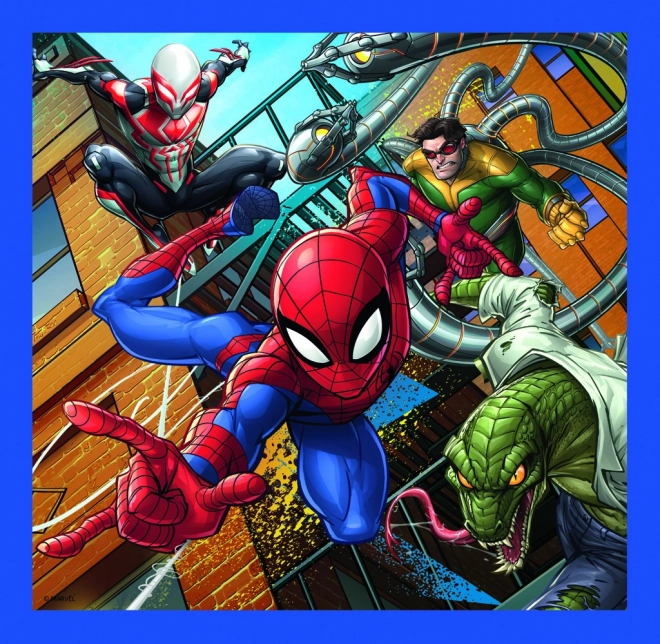 Puzzle 3-in-1 Spider-Man - Spinnenkraft