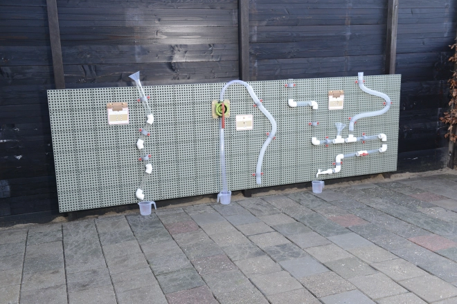Masterkidz kreative STEM-Wandtafel für den Außenbereich