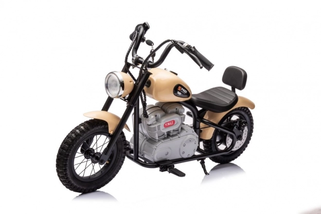 Kindermotorrad mit Akku 36V Khaki