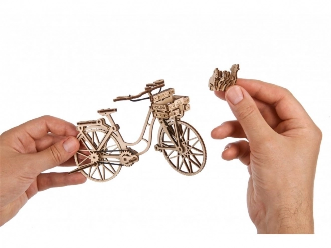 Ugears 3D Holzpuzzle Fahrrad Holland