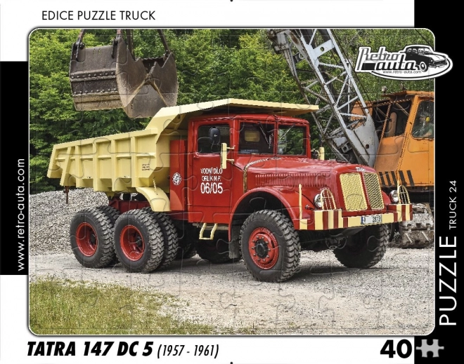 Retro-Autos Puzzle Tatra 147