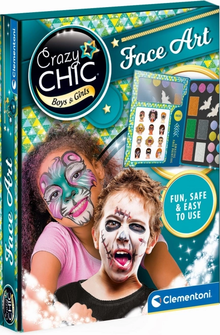 Crazy Chic Gesichtsmalerei Set