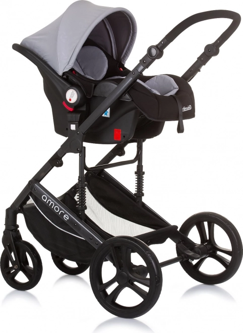 Chipolino Autokindersitz Amore i-Size Ash Grey