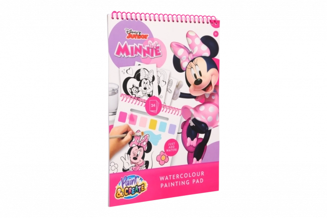 Disney Minnie Malbuch mit Wasserfarben