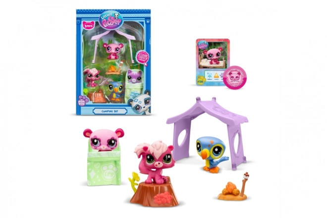 Littlest Pet Shop Camping Figuren Set