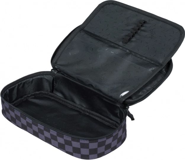 Schulset BAAGL Skate Max grau: Rucksack, Etui und Beutel