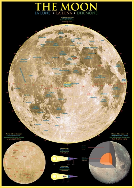 Eurographics Mond Puzzle 1000 Teile